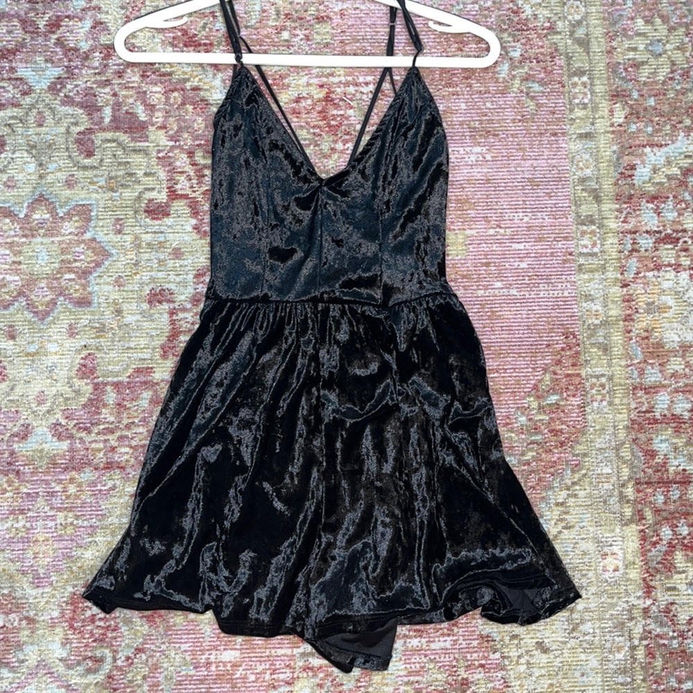 velvet romper